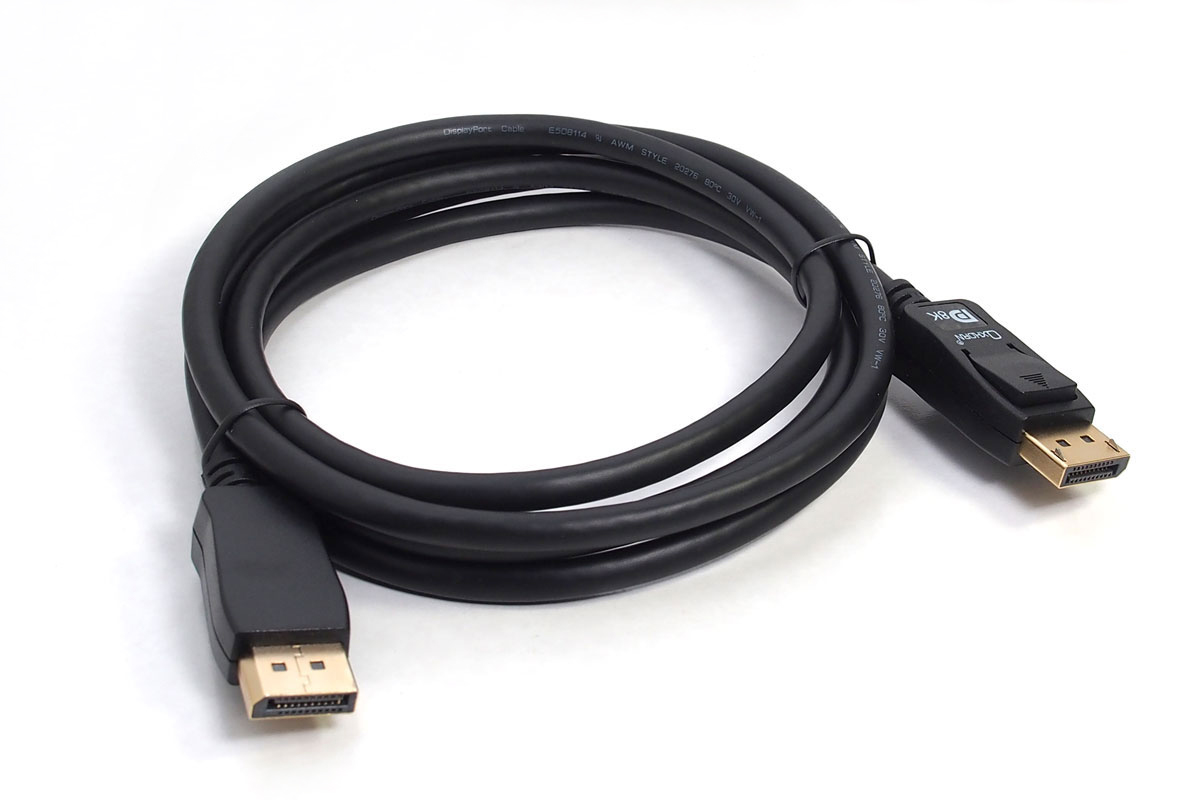8K High Definition Video Output Audio and Video Synchronization for Monitors and Computers DP Cable 2 Meters Video Audio DP Cable 